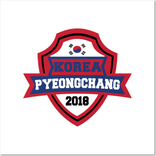 Team Korea Pyeongchang 2018 Posters and Art